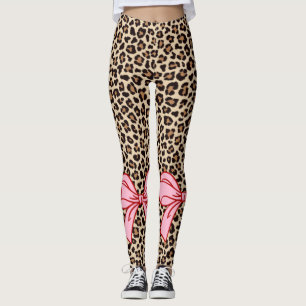 Leggings Cheetah Leggins   Brown classique