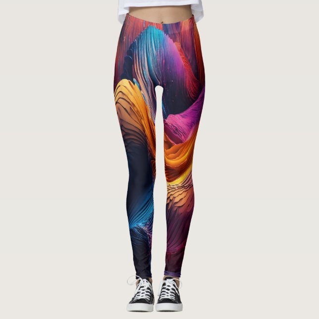 Leggings "Chef-d'oeuvre 3D AMOLED Ultra HD : superbe téléph (Devant)