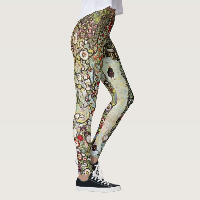 Leggings Chemin du jardin avec des poules, Gustav Klimt, Ar (Droite)