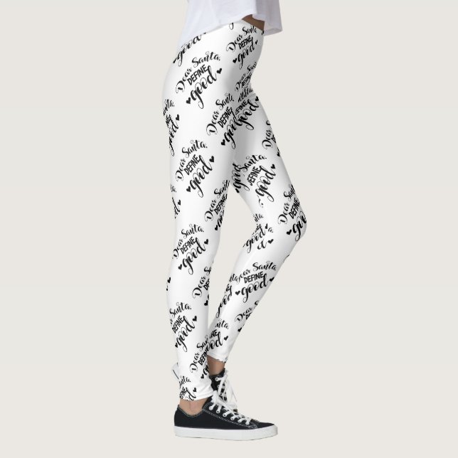 Leggings Cher Père Noël définir le bien (Droite)