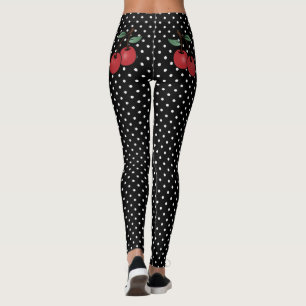 LEGGINGS CHERRY LOVE POKE POT POGINGS