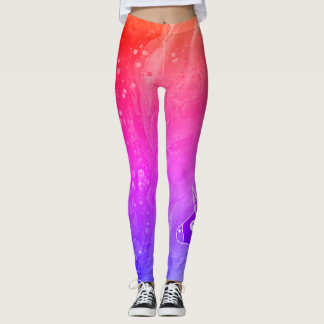 Leggings Cheval de licorne arc-en-ciel