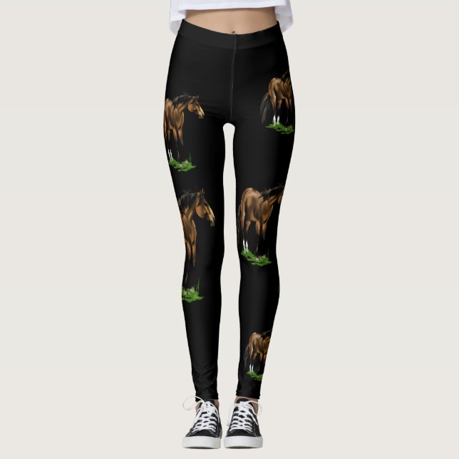 LEGGINGS CHEVAL DE PEAU DE DAIM (Devant)