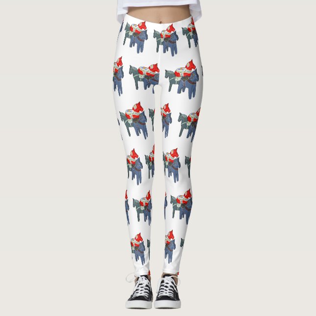 Leggings Chevaux de Dala (Devant)