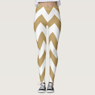 Leggings Chevrons neutres en jachère