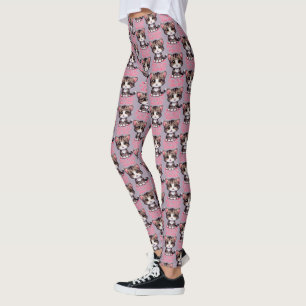 Leggings Chibi Kawaii Kitten Purr parfaitement adorable en