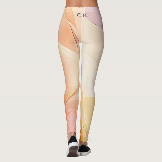 Leggings Chic Fleur Aquarelle (Dos)