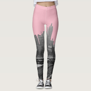 Leggings Chicago Rail Yards Downtown 1960's Railroad Photo