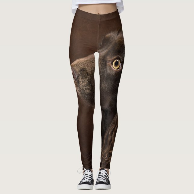Leggings Chien Brown (Devant)