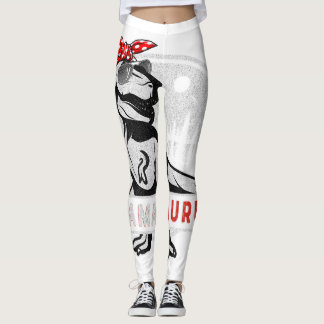 Leggings Chien dalmate animal Halloween do-it-yourself cost