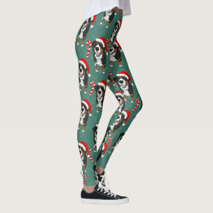 Leggings Chien de montagne bernois de Noël