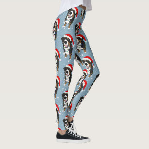 Leggings Chien de montagne bernois de Noël