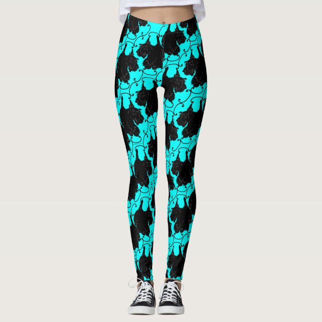 Leggings Chien Scottie (Devant)
