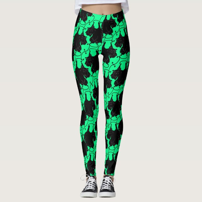 Leggings Chien Scottie (Devant)