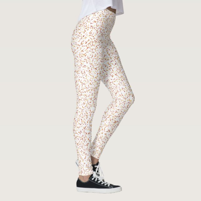 Leggings Chiffres chauds et ensoleillés (Droite)
