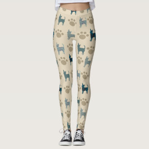 Leggings Chihuahua et Patte