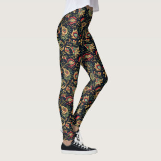 Leggings Chinoiseries Fleur Asiatique - Joli