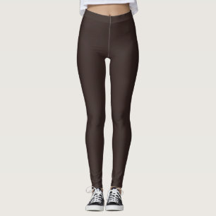 Leggings Chocolat foncé Brown