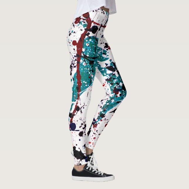 Leggings Chocolat Menthe Chip (Droite)