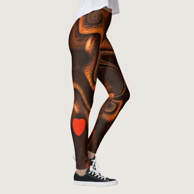 Leggings Chocolat mexicain (Droite)