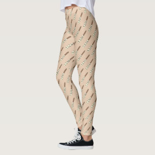 Leggings Chocolat Recouvert Pretzel Rods Sticks Salé