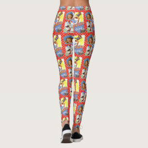 Leggings Chose occidentale vintage de cow-girl