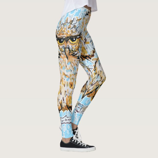 Leggings Chouette mouillée (Droite)