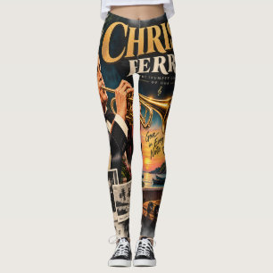 Leggings Chris Perry — T-Shirt Roi de la Musique Goanaise