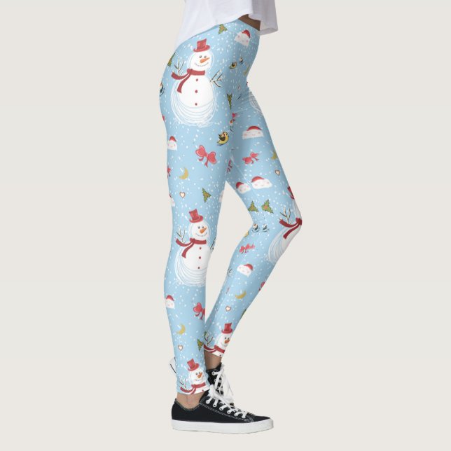 Leggings Christmas Snowman (Droite)