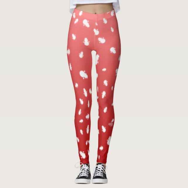 Leggings Christmas Snowman (Devant)