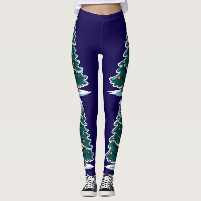 Leggings Christmas Tree (Devant)