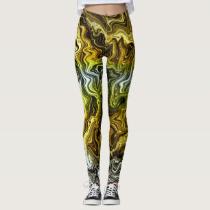 Leggings Chrome Or Métallisé Argent Cool