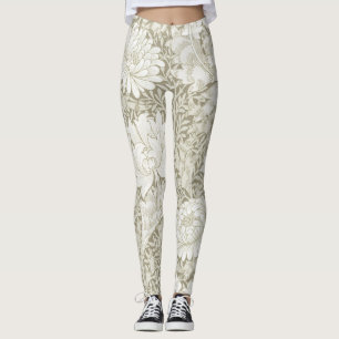 Leggings Chrysanthemum Ivory, William Morris