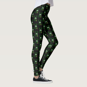 Leggings Chuck Shamrock Dublin Day Horseshoe irlandais