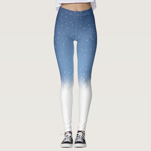 Leggings Chutes de neige (Devant)