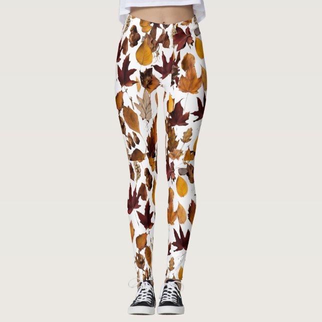 Leggings Chutes Feuille (Devant)