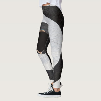 Leggings cible déchirures
