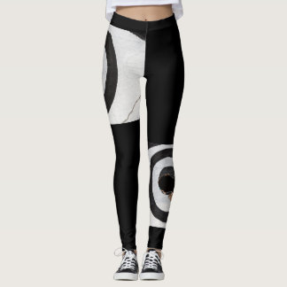 Leggings cible déchirures