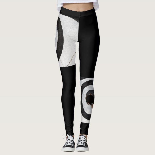 Leggings cible déchirures (Devant)