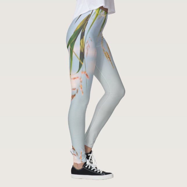 Leggings Ciel bleu ciel terrain Nature de prairie (Droite)
