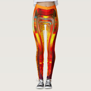 Leggings Ciel céleste métallique