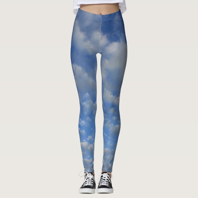 Leggings Ciel couvert (Devant)
