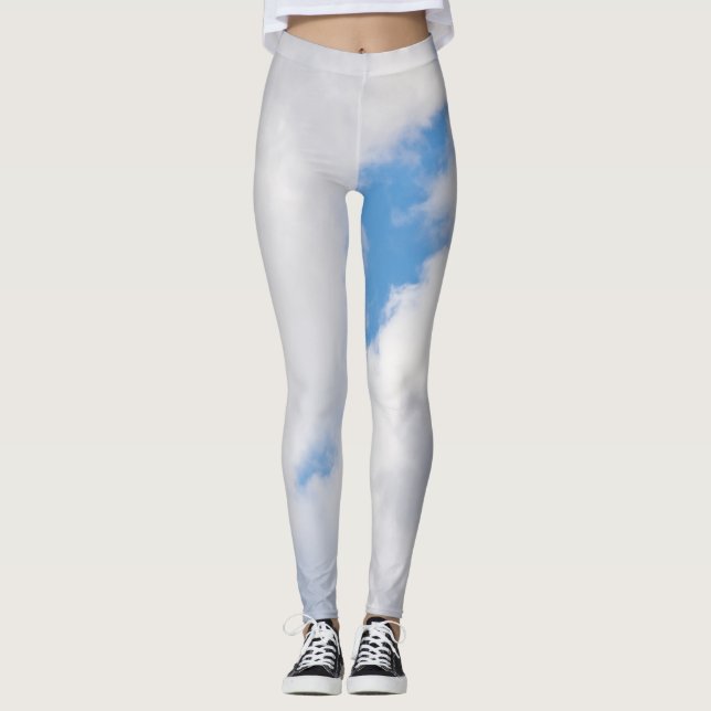 Leggings Ciel couvert (Devant)