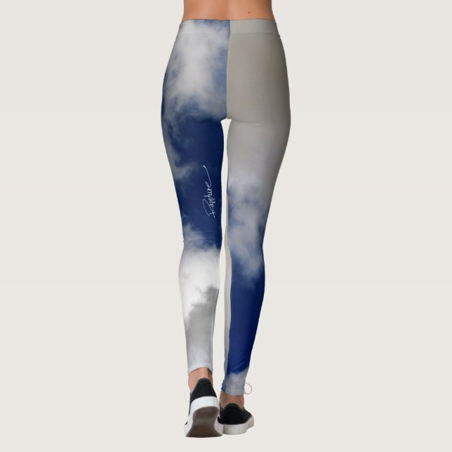 Leggings Ciel nuageux (Dos)