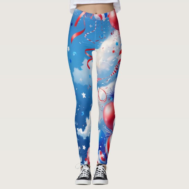 Leggings Ciel plein de liberté (Devant)