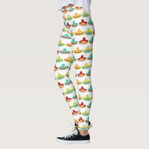 Leggings Cinco de Mayo Sombrero Mariachi Culture mexicaine