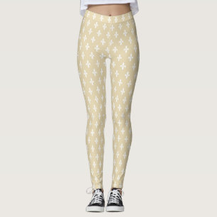 Leggings Cire d'abeilles Fleur de Lys