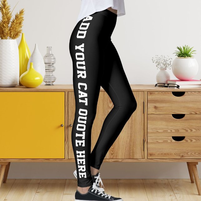 Leggings Citation de chat pour animal de compagnie personna (Créateur téléchargé)