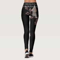 Citation Gnome Gonk mignonne Motif Floral noir