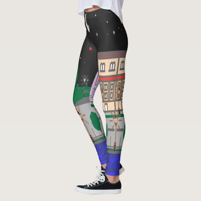 Leggings Cité de Nuit (Gauche)